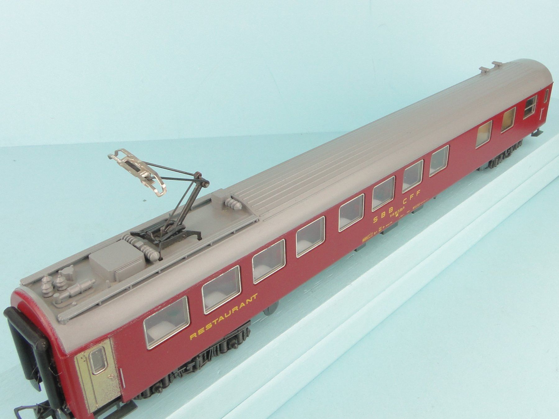 Liliput Modellini di ferrovie: Liliput SBB RIC Restaurant – Usato da Bülach venduto da cann11 7