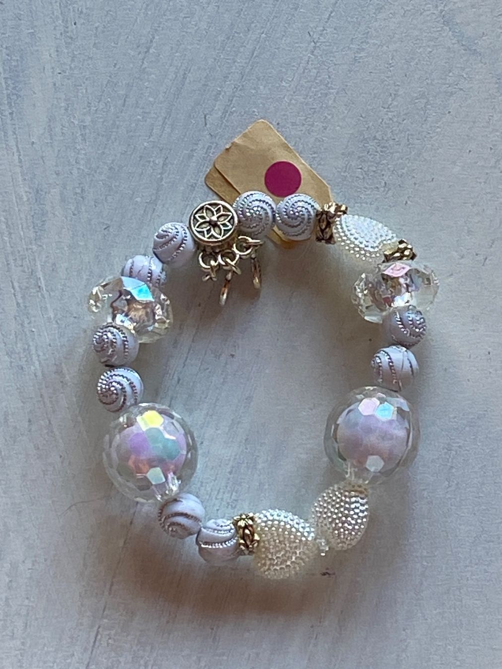 Bracciali & Braccialetti: PERLENARMBAND,HANDGEMACHT – Nuovo e nell'imballaggio originale da Meienried venduto da ManuelaBoutique 1