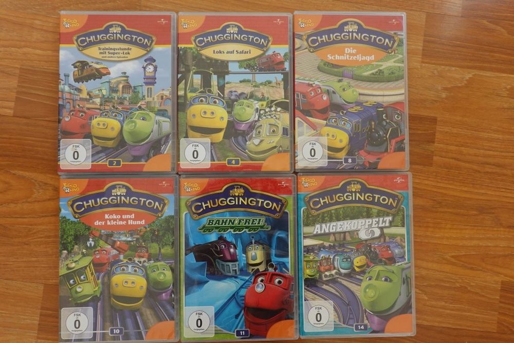 6 x CHUGGINGTON DVDs | Kaufen auf Ricardo