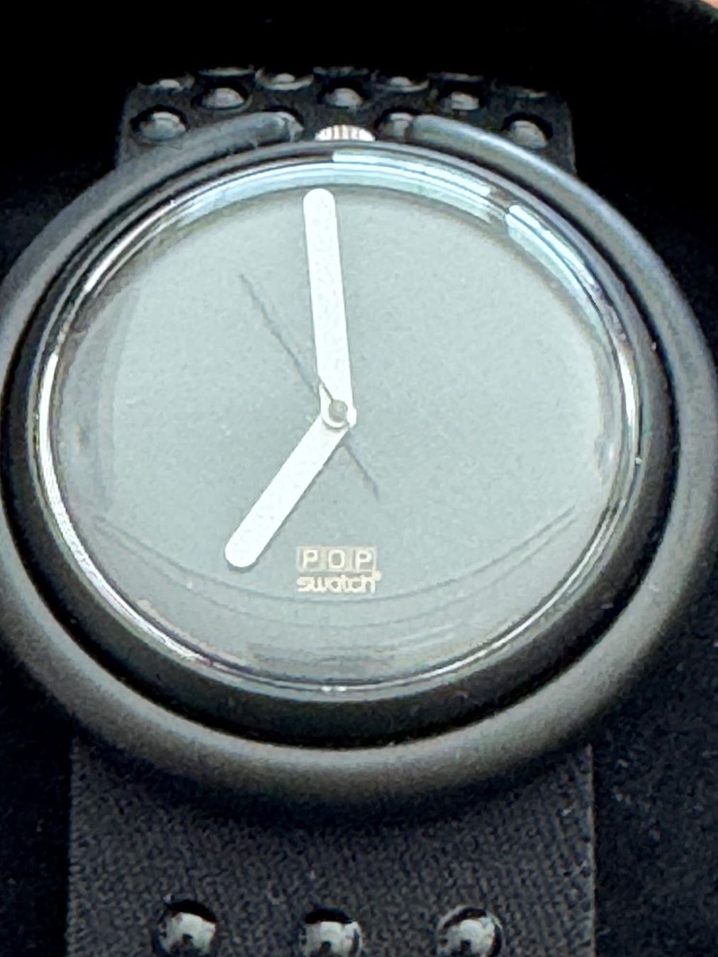 Swatch Orologi: Pop Swatch Special "Coco Noir" PWBB142 (1989) – Nuovo e nell'imballaggio originale da Walchwil venduto da Likrilo 2