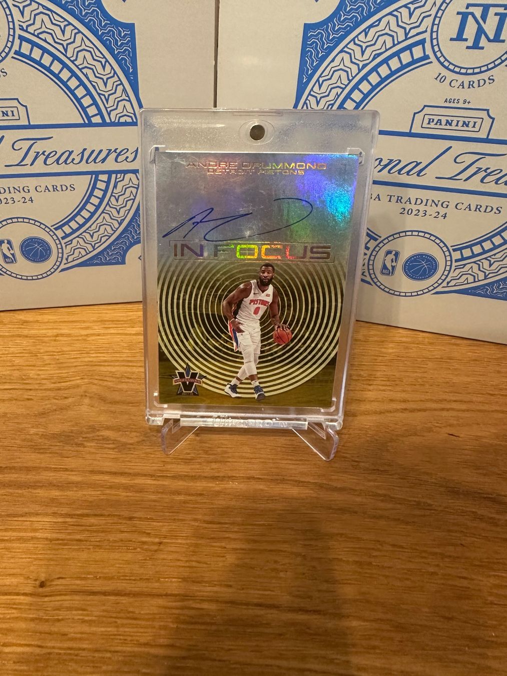 Nba Sammelbilder & Trading cards: Carte Andre Drummond In Focus auto /10 – Gebraucht aus Vullierens von Gaara04