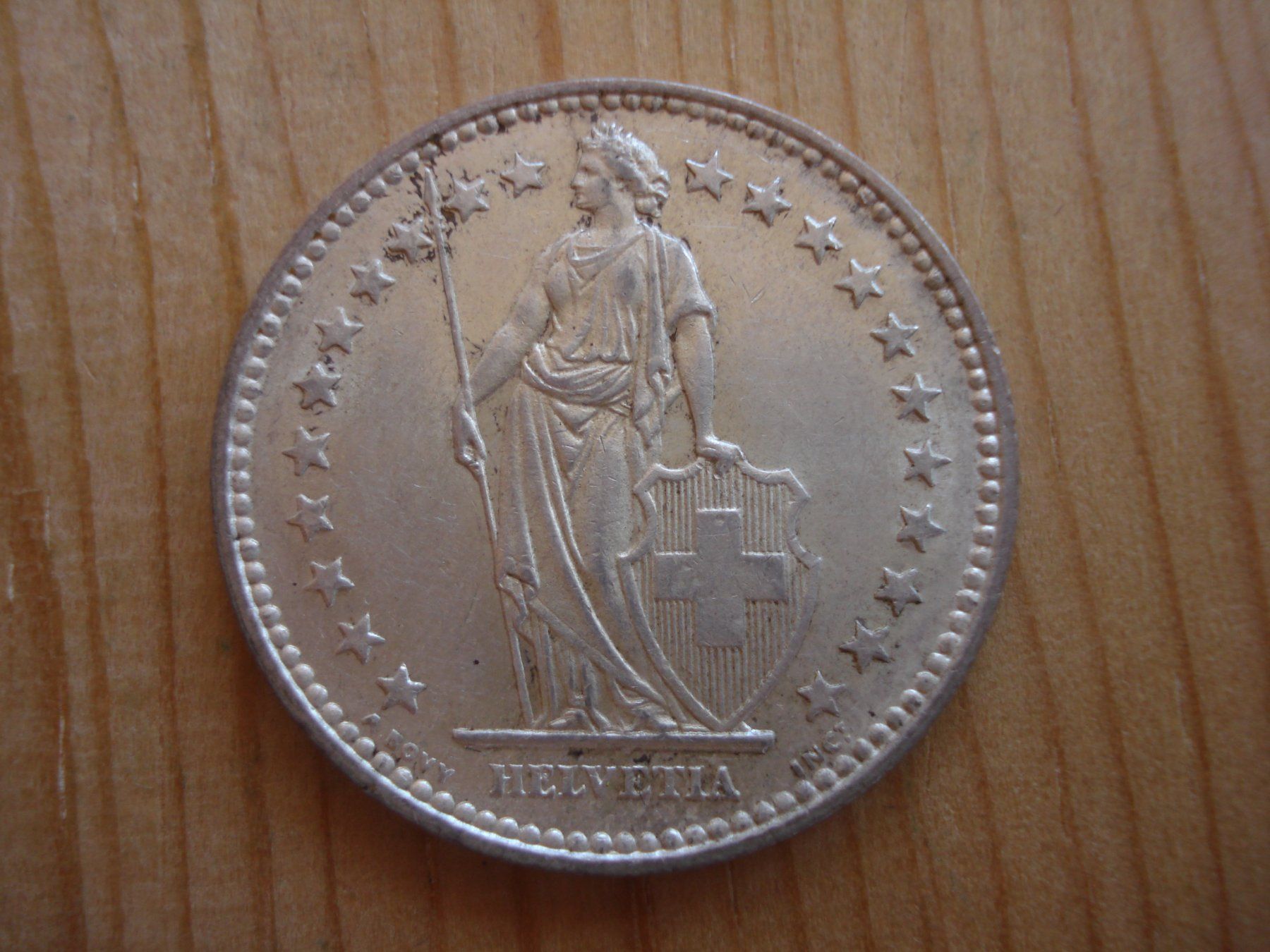Tutti le monete: (P2) 2 Franken 1940 UNZ – Usato da Erlach venduto da Net-Coins 1