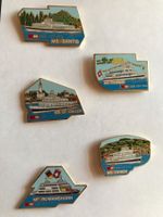 Pin Pins BODENSEE SCHIFFFAHRTFLOTTE MS Säntis +4 = 5 Stk