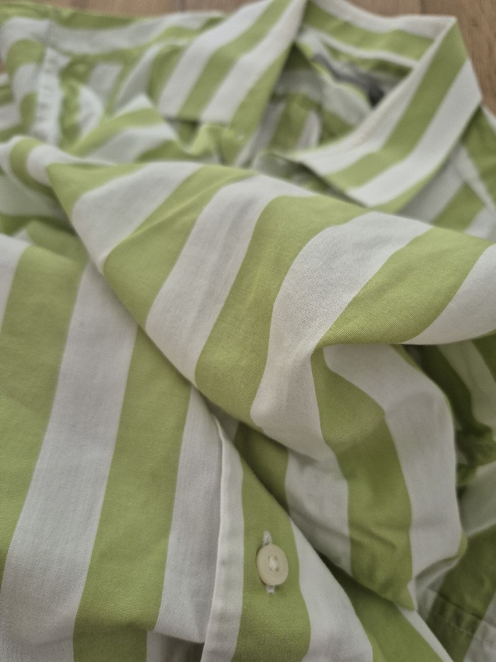 Camicie: Chemise LAGERFELD rayée vert et blanc taille 42 – Usato da St-Pierre-Clages venduto da _RV 3