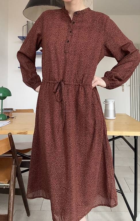 Vestiti: Langarm Kleid von ICHI – Usato da Zürich venduto da kra_xpt5