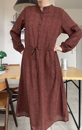 Langarm Kleid von ICHI