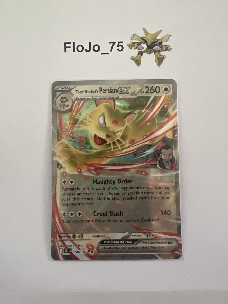 Pokémon Sammelbilder & Trading cards: Persian ex 150/182 – Gebraucht aus St-Blaise von FloJo_75