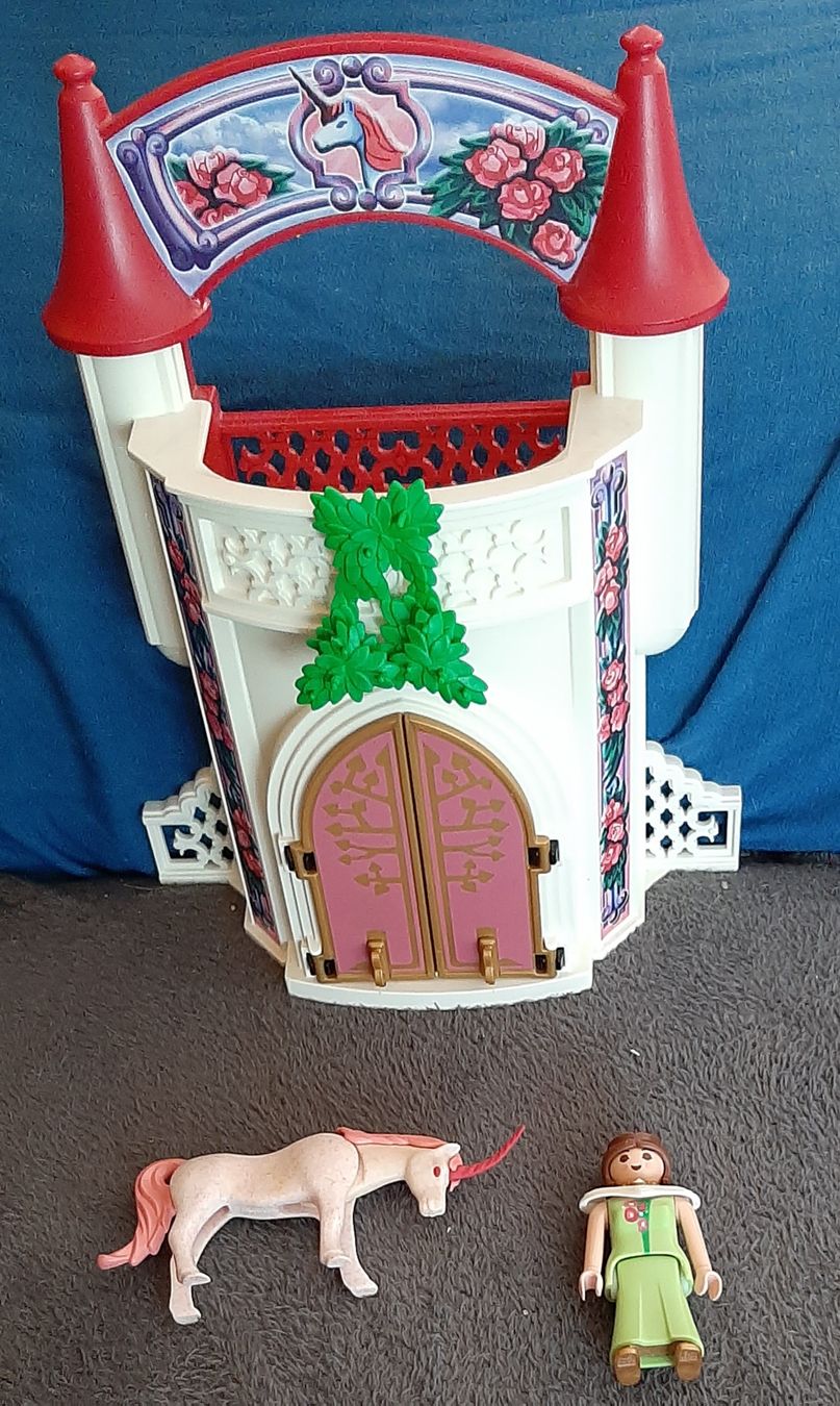 Statuette: Playmobil Einhorn Schloss – Usato da Breitenbach venduto da mvd_2brc