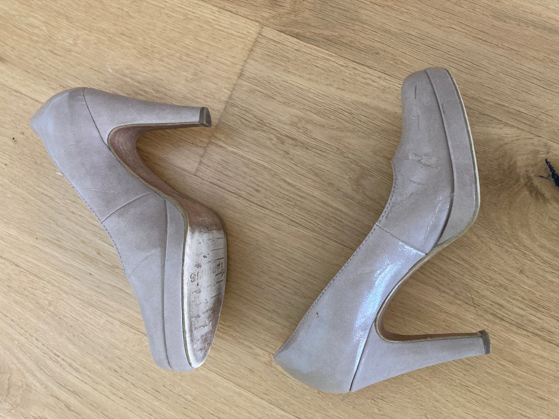 Tamaris Damenschuhe: Nudefarbene Pumps von Tamaris, Gr. 37 – Gebraucht aus Zürich von LisM. 2
