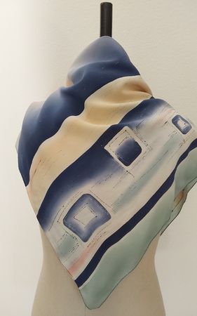 Seidenfoulard quadratisch
