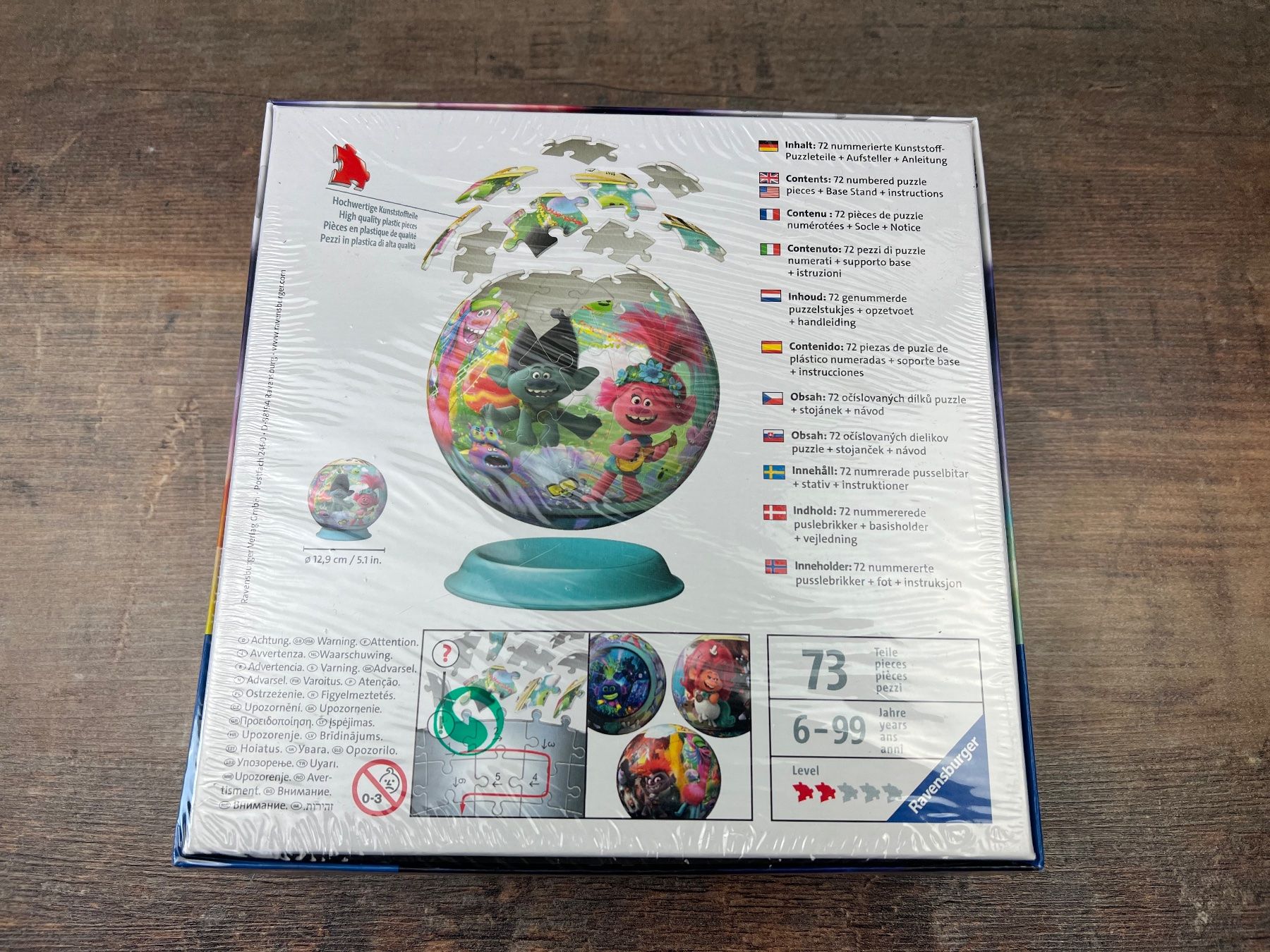 Ravensburger Puzzles: Trolls World Tour Ravensburger Puzzle Ball – Neu und originalverpackt aus Hallau von R.R.91 1