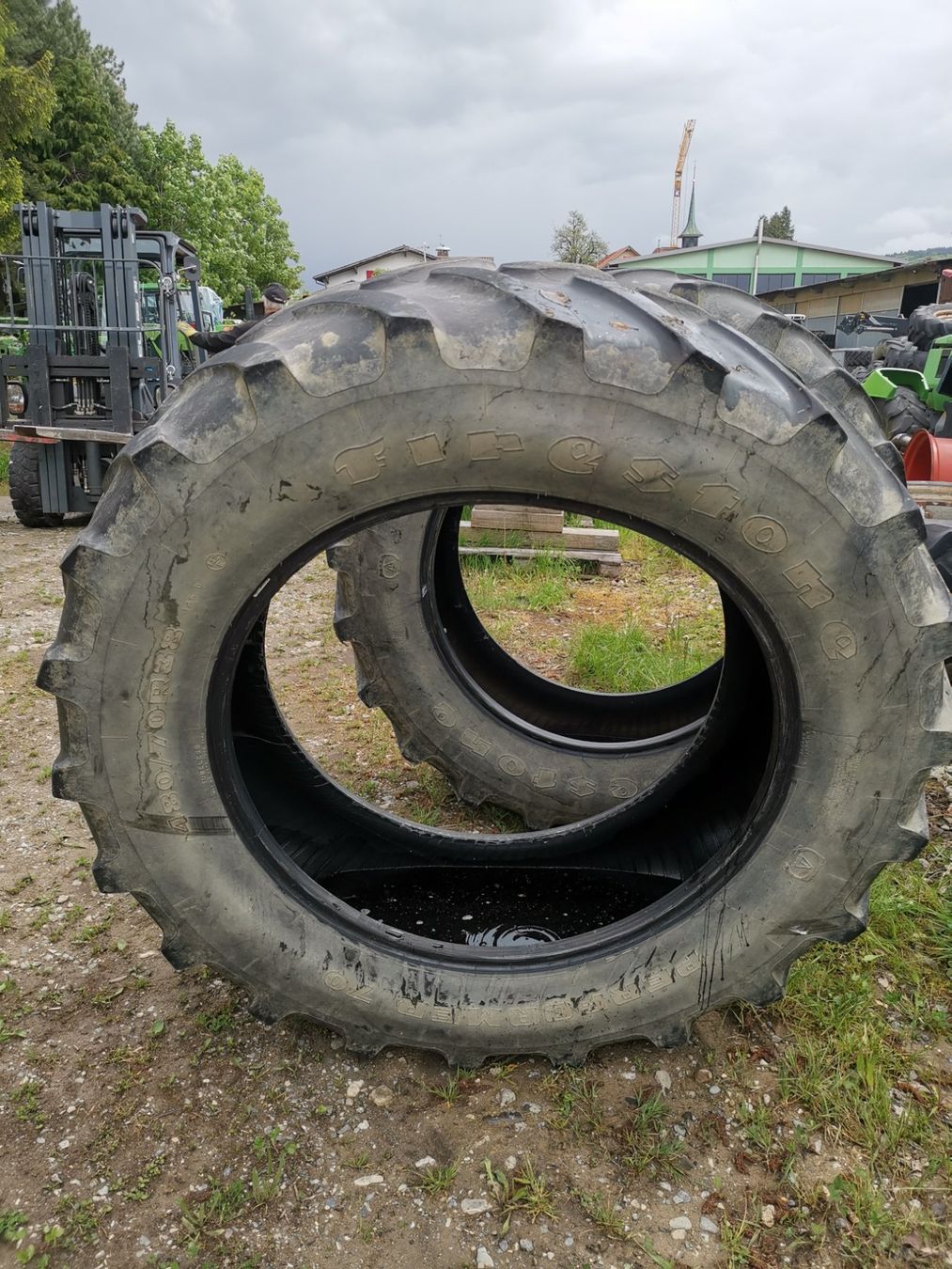 Pneumatici & Ruote complete: 2 FIRESTONE Traktoren Pneus 480/70R38 – Usato da Buttwil venduto da obelix-idefix 2