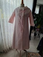 Robe de chambre rose vintage matelassé - Taille M