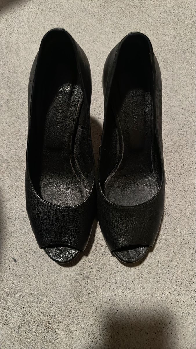 Scarpe da donna: Peep-Toe Pumps von Roberto del Carlo – Usato da Neuenegg venduto da kar_smg9