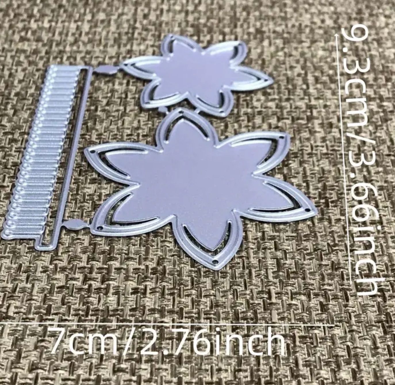 Sciablone: Blume / Blüte -  leicht 3D   - Stanzschablone – Nuovo e nell'imballaggio originale da Frenkendorf venduto da jazzplatten 1