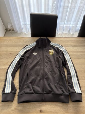 Adidas Argentina Jacke Trainingsjacke Grau Grösse M