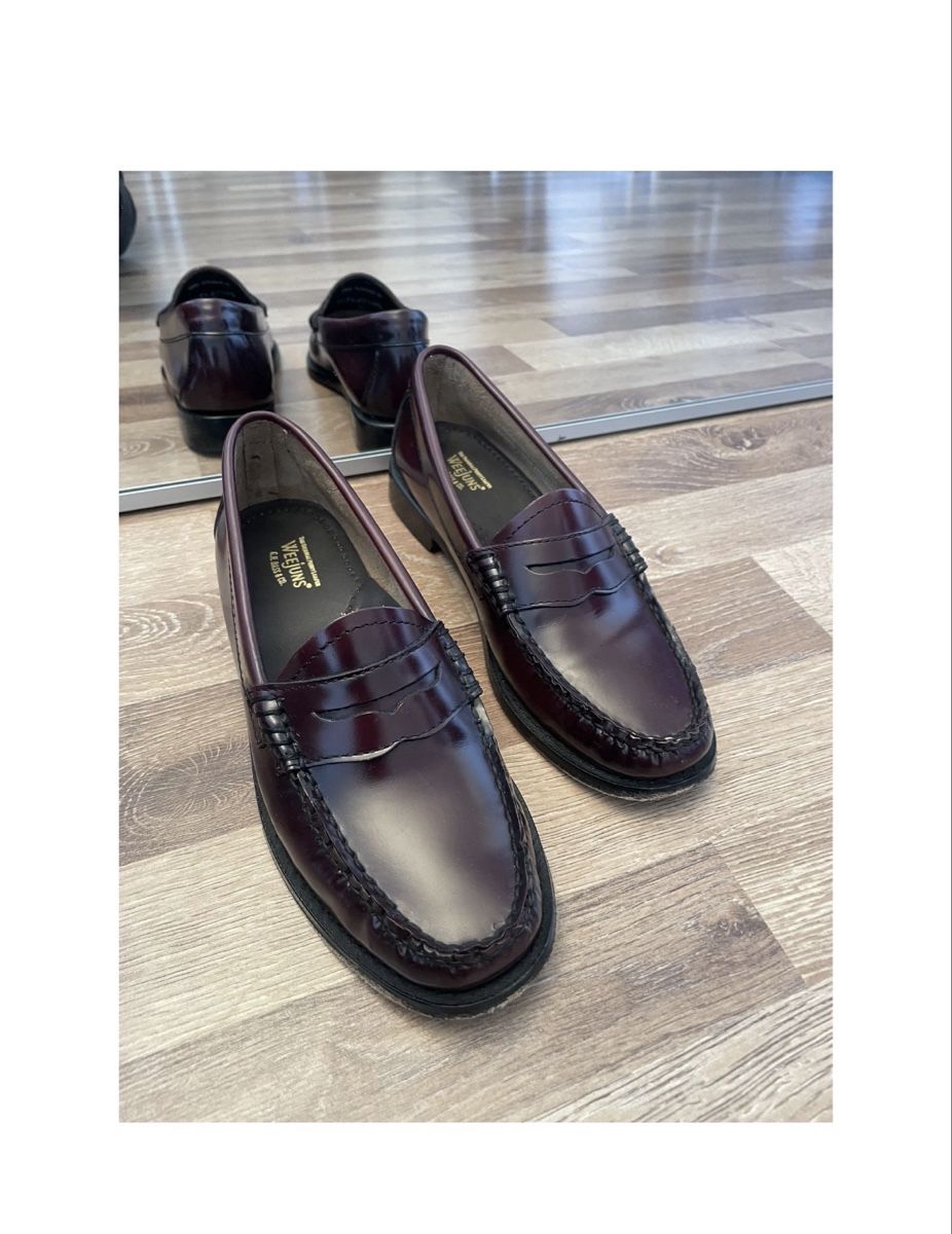 G.H.Bass Scarpe da uomo: G.H. Bass Weejuns, bordeauxrot – Usato da Basel venduto da ememilil 1