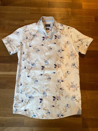 Wam Classic Herren Hemd Gr. S - 38 Blumenmuster