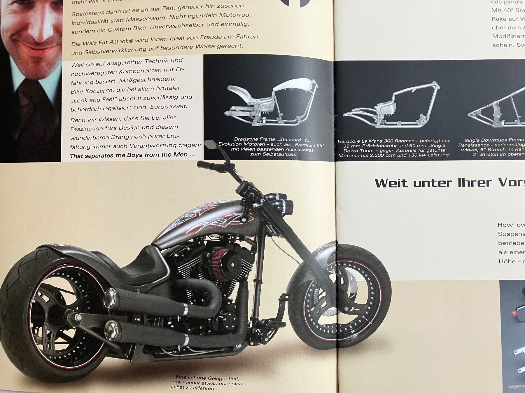 Harley-Davidson Strada: Waltz Fat Attack- Originalprospekt – Usato da Malans GR venduto da Chueche427 2