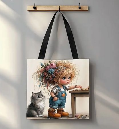 HERZIGE TASCHE, *MÄDCHEN MIT KÄTZLI* NEU