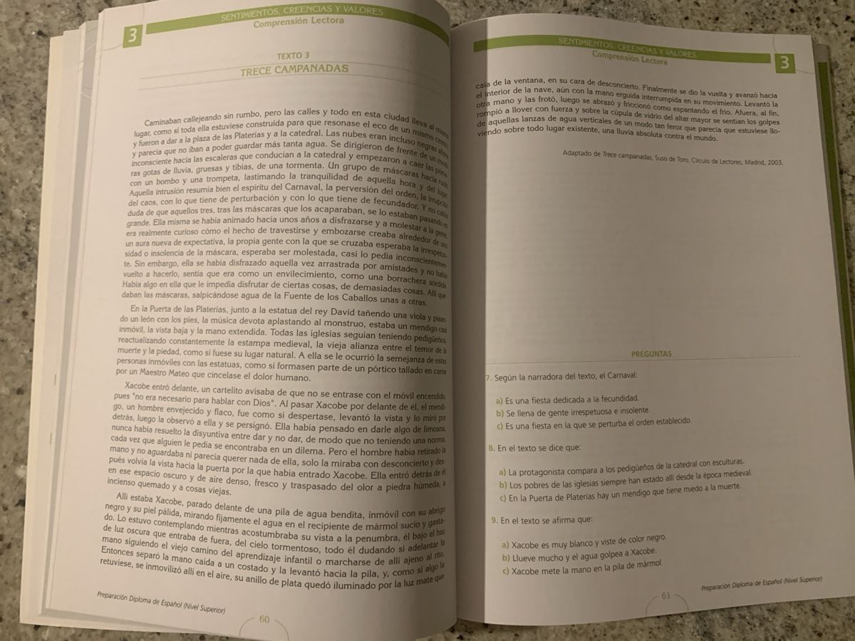 Libri: Spanish DELE C2 Exam Preparation Book + CD – Nuovo (secondo la descrizione) da Genève venduto da sunsustains 6