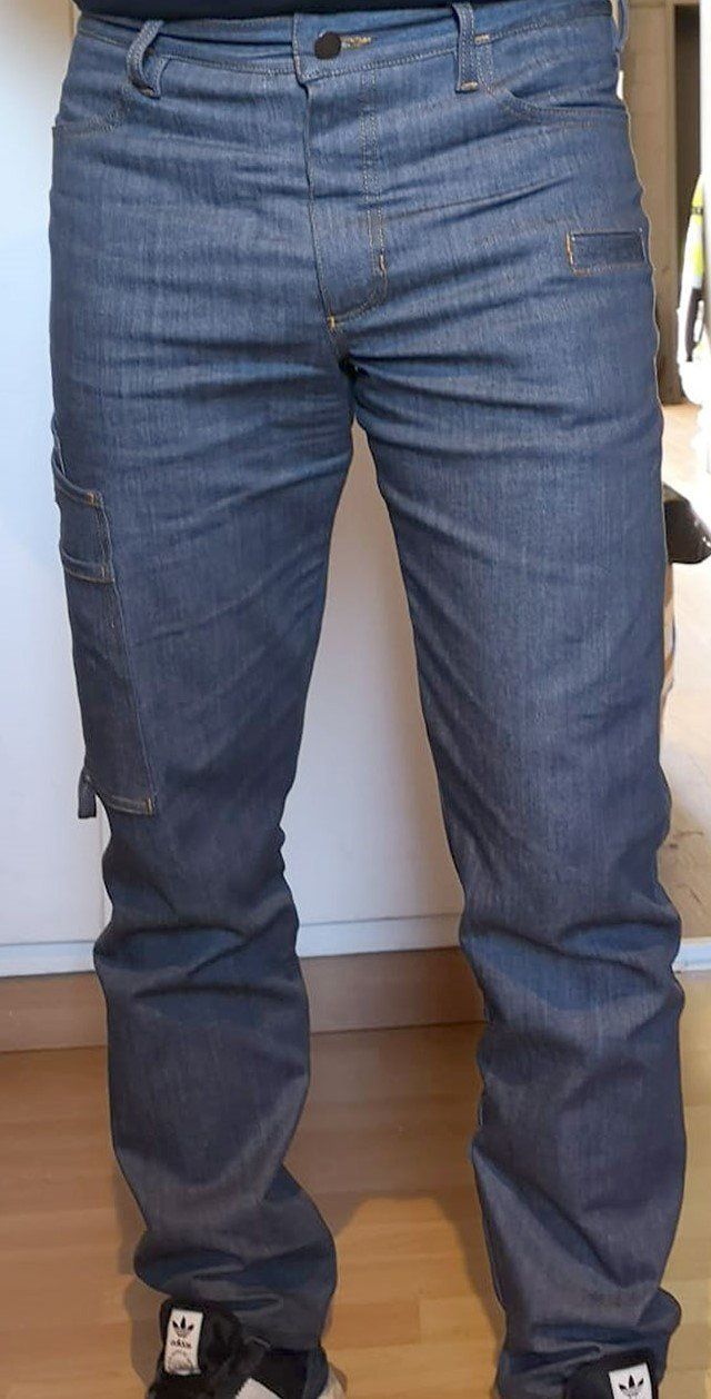 Jeans: Arbeitshose aus Stretch-Denim – Nuovo e nell'imballaggio originale da Brütten venduto da Diana098 2