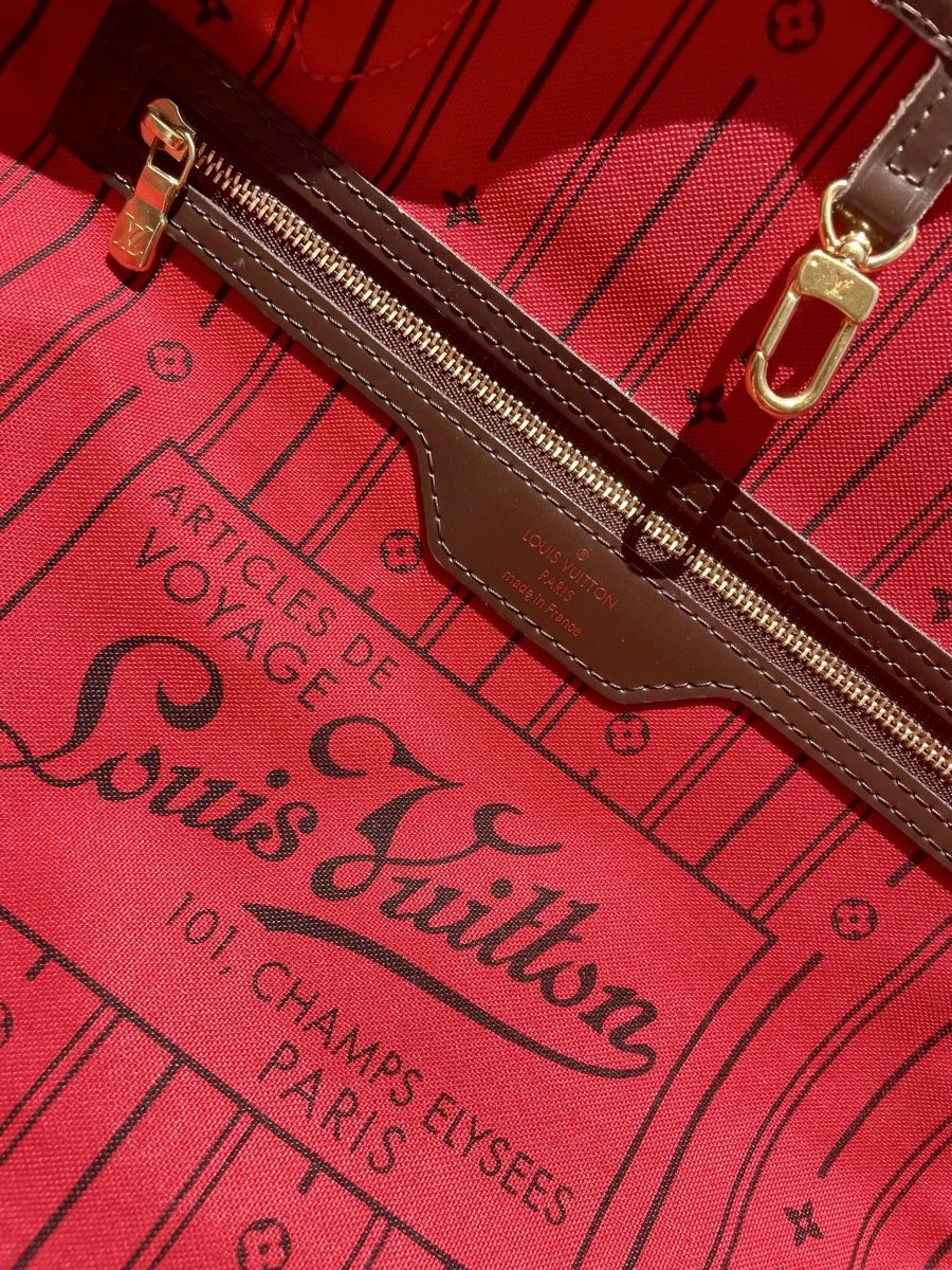 Louis Vuitton Borse: Louis Vuitton Neverfull GM Damier, NP 1820.-, gebraucht – Usato da Zürich venduto da Carlajimena 6