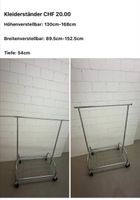Kleiderständer top Qualität ausziehbar auf Rollen
