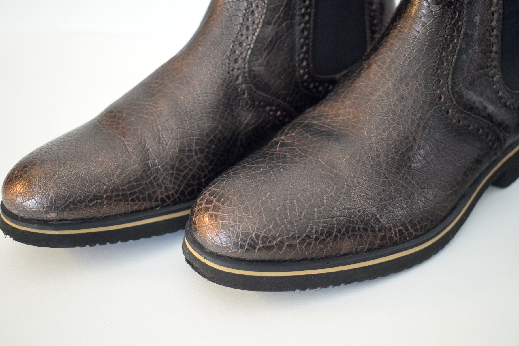 Navyboot Scarpe da donna: NAVYBOOT Bronze 37 Leichte Stiefeletten – Nuovo (secondo la descrizione) da Dulliken venduto da ichwettichhett 5