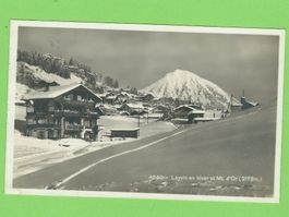 Leysin en hiver et Mt. d'Or