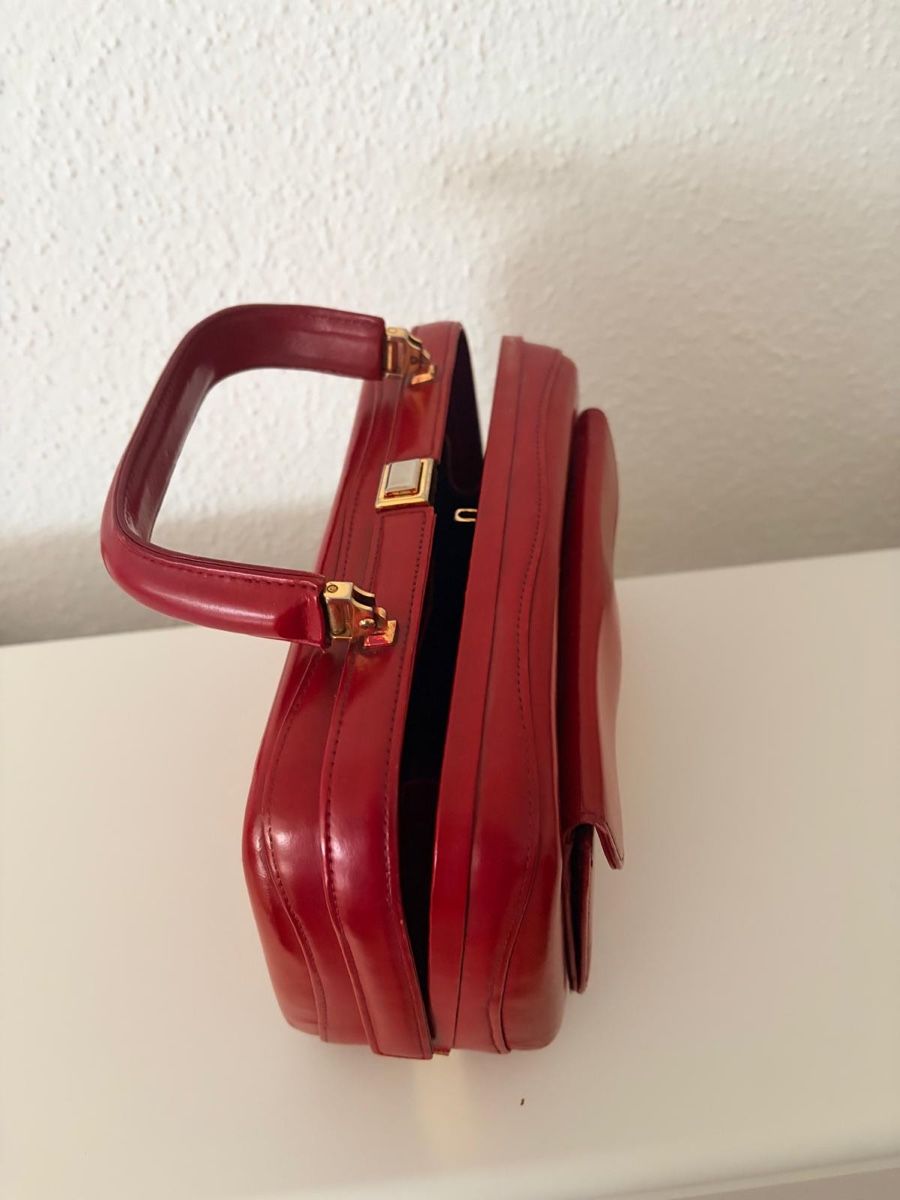 Borse da donna: Leder rote Tasche – Usato da Zürich venduto da str_nt5s 1