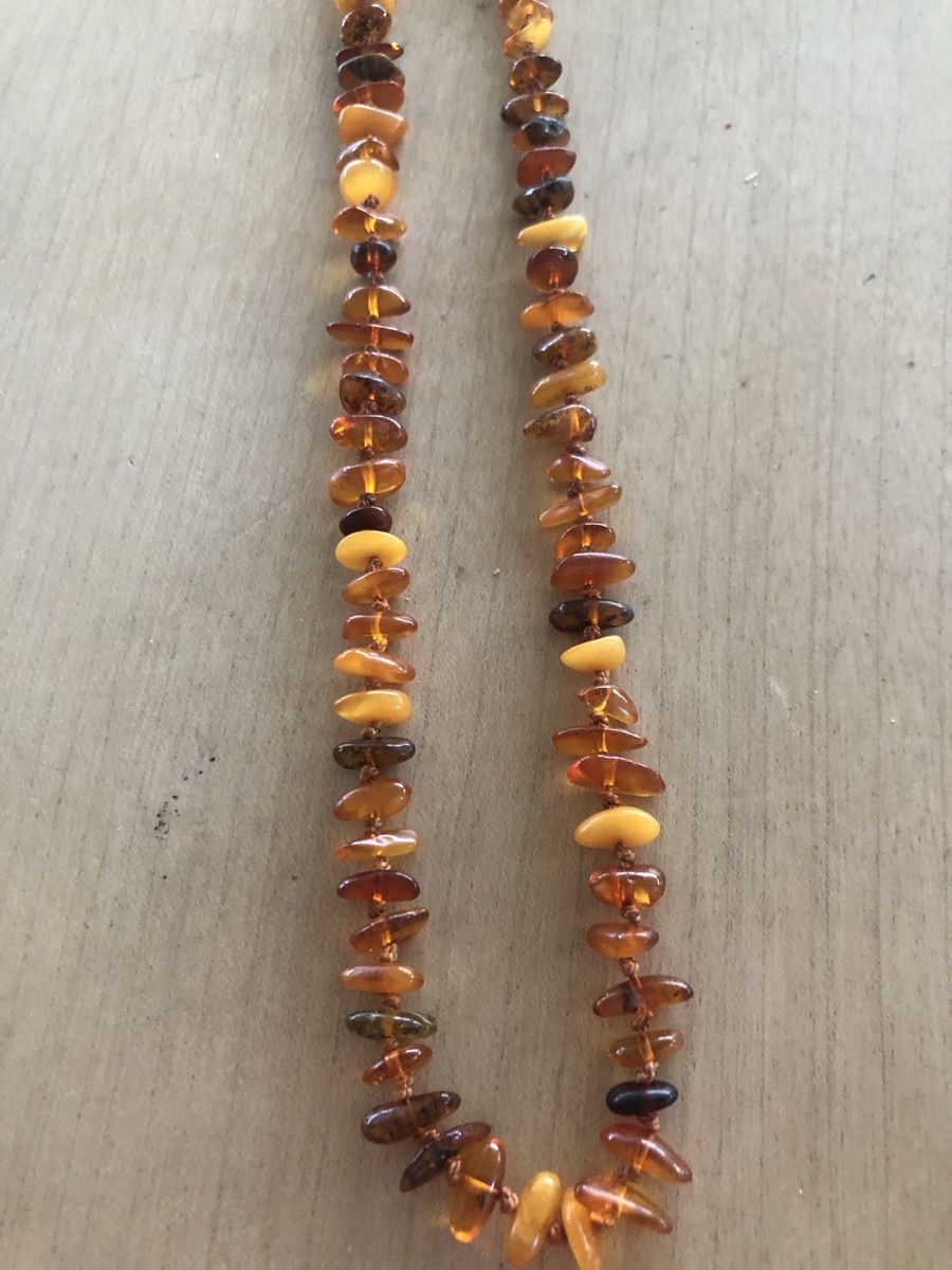 Catenine: Vintage - Bernsteinkette – Usato da Burgdorf venduto da elatria 2