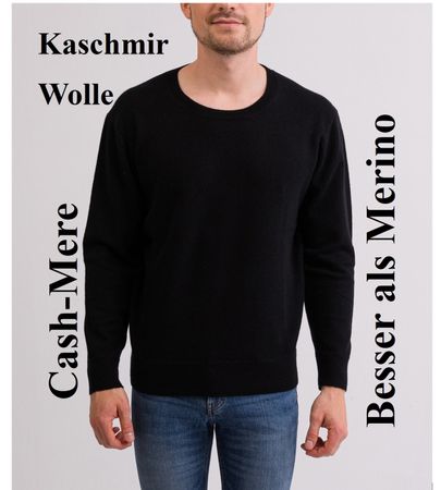 2XL NEU Cash-Mere Pullover Cashmere Wolle BESSER als Merino
