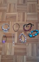 Lot de 7 bracelets fantaisie/Set mit 7 Armbändern Fantaisie