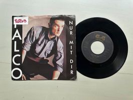 FALCO rare Single 80's Top Kult Nur mit dir Synth Pop 80's