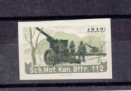 Artillerie 288/2** Sch.Mot.Kan.Bttr.112 Kat.50.-