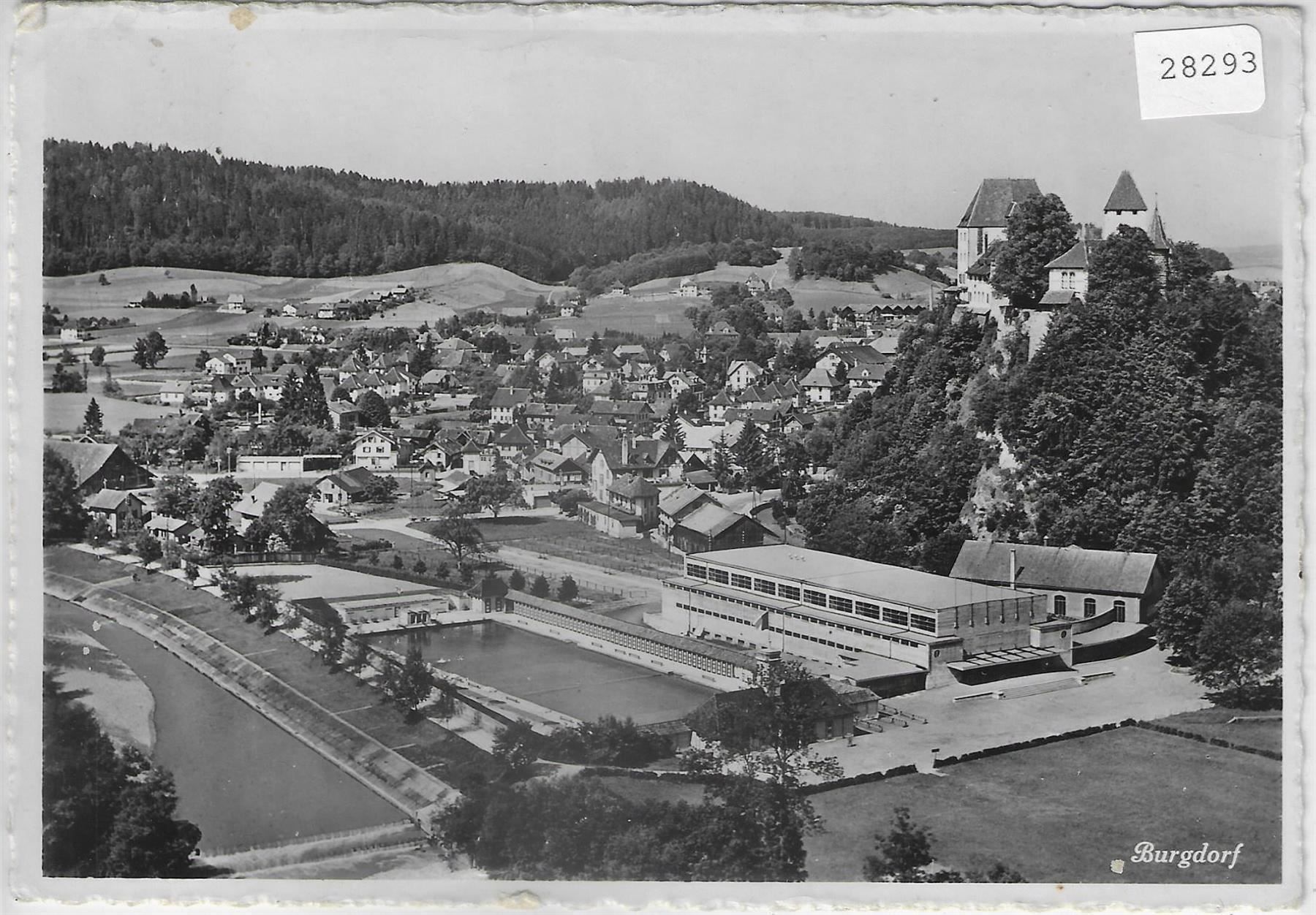 Cartoline postali: Burgdorf - Generalansicht – Usato da Ettingen venduto da Kartenplanet