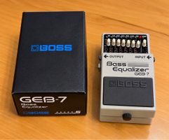 BOSS GEB-7 Bass Equalizer – Effektpedal mit Originalverpacku