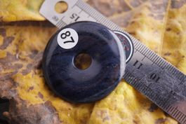 Pi Scheibe ca40mm  Dumortierit .-Edelsteinstube Rausverkauf