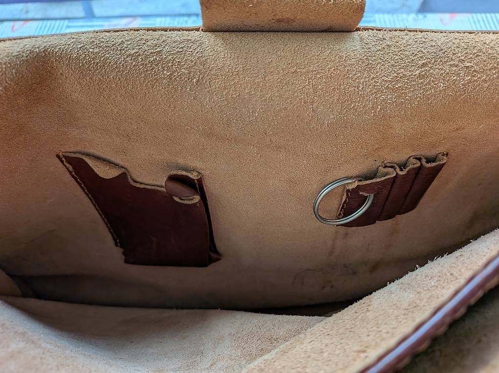 Valises & Sacs: Vintage Ledermappe – D'occasion à Zug par Sabina0 2