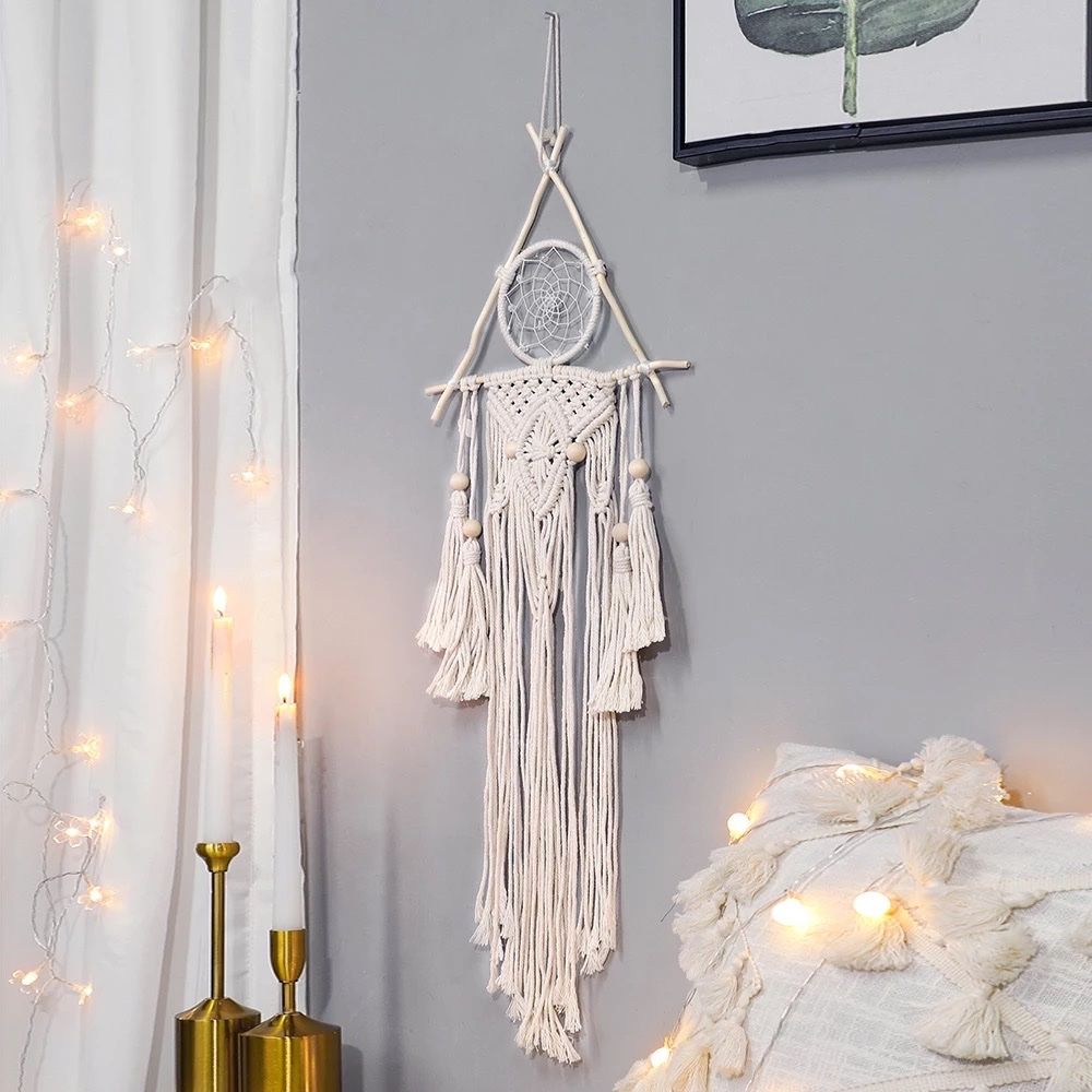 Tutte le decorazioni: Makramee Traumfänger Moonlight, NEU – Nuovo e nell'imballaggio originale da Lachen SZ venduto da Luxolino 1