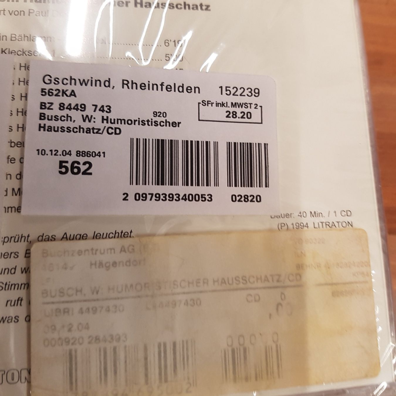 Hörbücher: 4 Hörbuch cd K13 – Neu und originalverpackt aus Schwarzenburg von Flamingo07 4