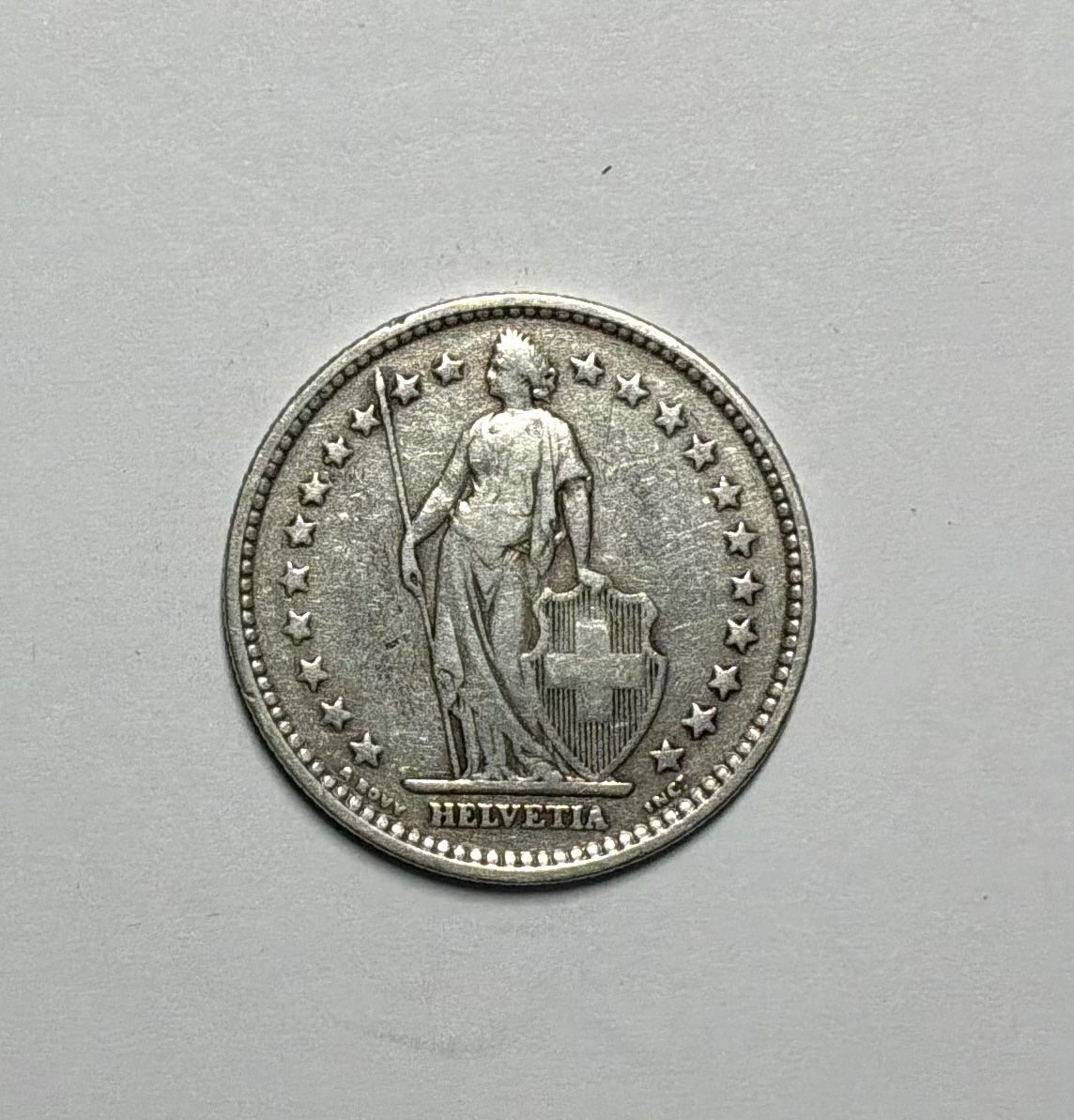 Tutti le monete: 2 Franken Münze Schweiz 1905 – Usato da Pfäffikon ZH venduto da cwal01 1