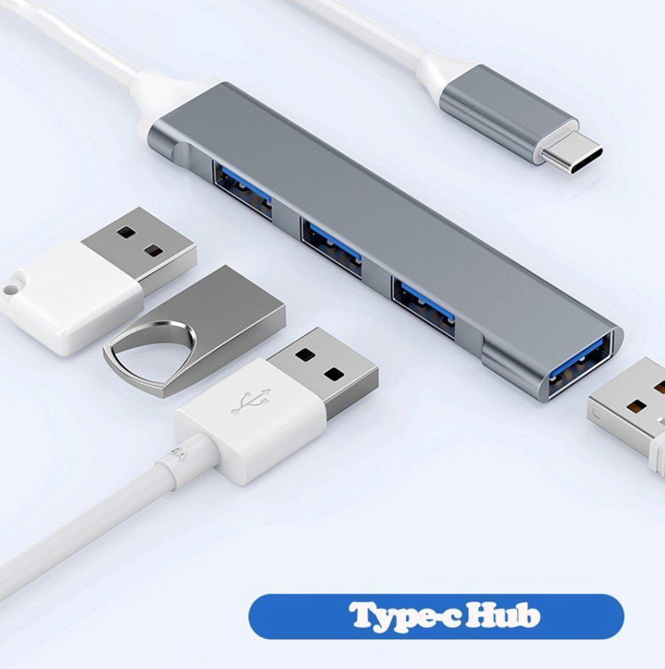 Hub & Switch: 4Port USB 3.0 Hub USB Hub High Speed Typ-C Splitter 5Gbps – Nuovo e nell'imballaggio originale da Rorschacherberg venduto da elektrofreak 2