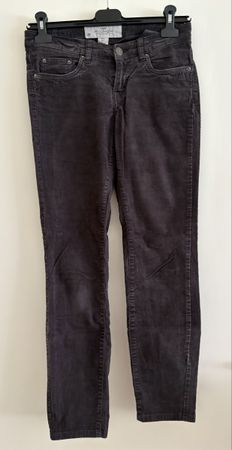 H&M Velvet Hose, Gr. 6 (S)