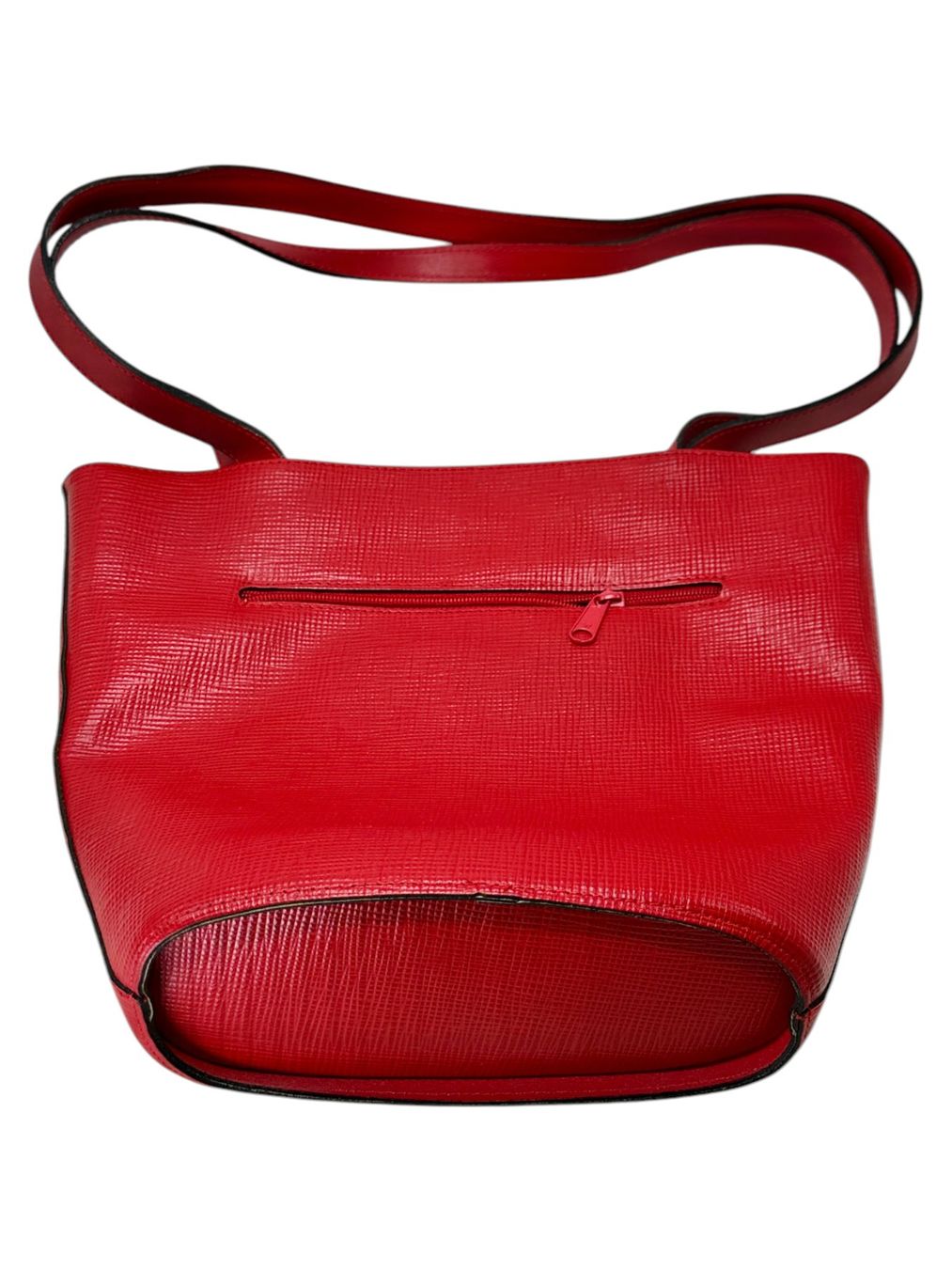 Taschen für Damen: Sac à main LOWENCY Paris en cuir rouge – Gebraucht aus Morges von vintix 3