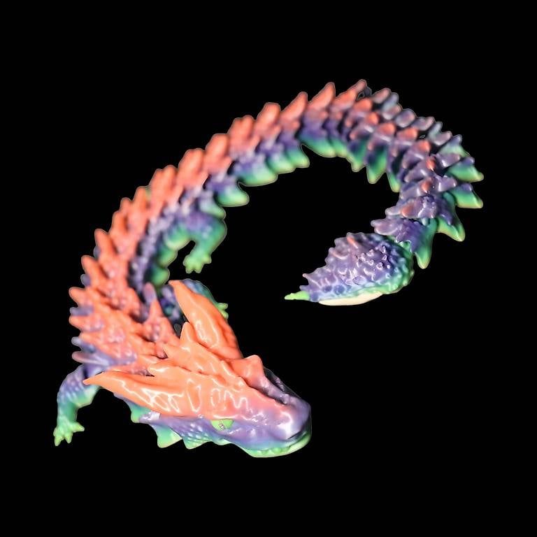 Statuette: Drache NebelSturm 43cm lang – Usato da Oetwil am See venduto da Protoplot 1