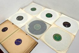 Set diverser Shelllack Schallplatten 1920er/30er Jahre/18St.