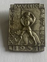 Musik-Fest Bern 1931 Abzeichen Pin Broche XV. Musiktag