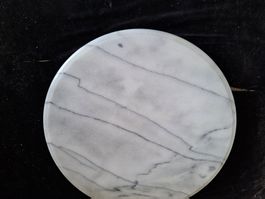 Drehteller Marmor Rund 30cm Frischhaltefunktion für Kuche...